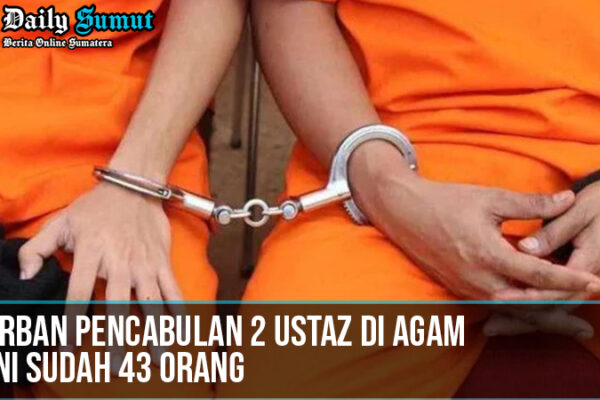 Korban Pencabulan 2 Ustaz di Agam, Kini Sudah 43 Orang