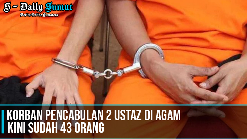 Korban Pencabulan 2 Ustaz di Agam, Kini Sudah 43 Orang