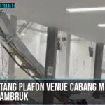 Plafon Venue Cabang Menembak Ambruk